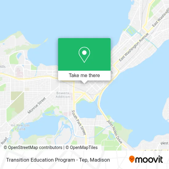 Transition Education Program - Tep map