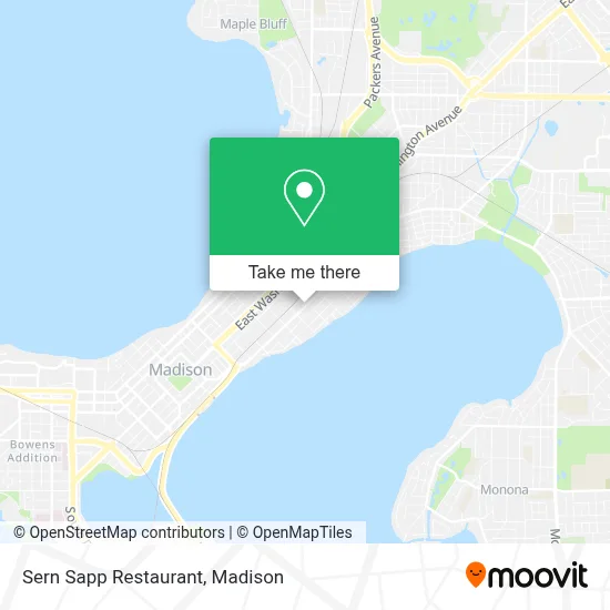 Sern Sapp Restaurant map