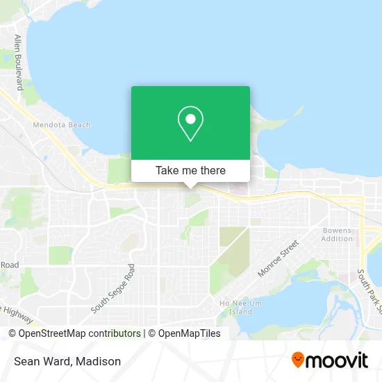 Sean Ward map