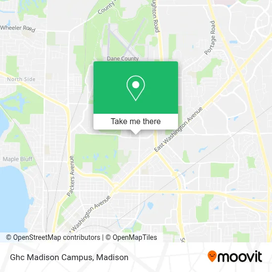 Ghc Madison Campus map
