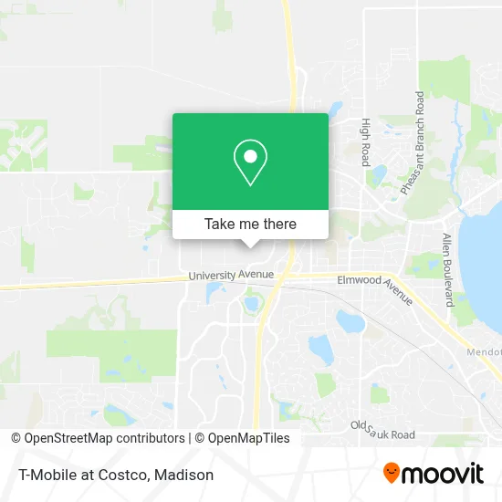 T-Mobile at Costco map