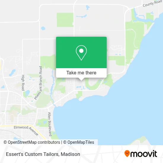Essert's Custom Tailors map