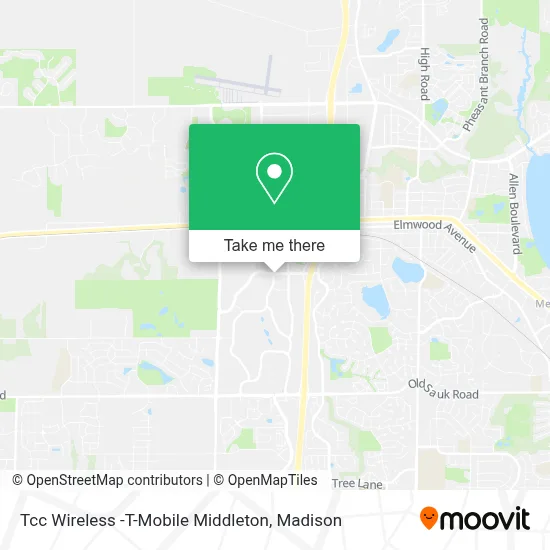 Tcc Wireless -T-Mobile Middleton map