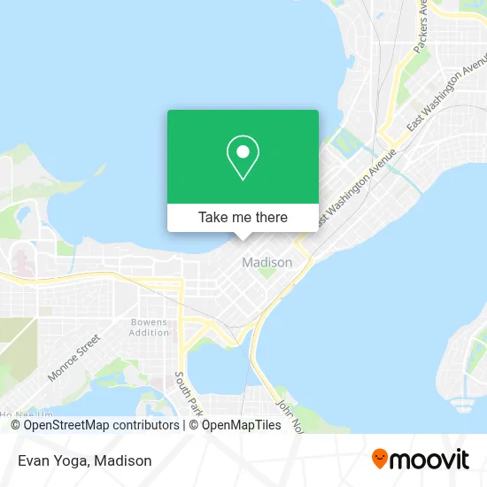 Evan Yoga map