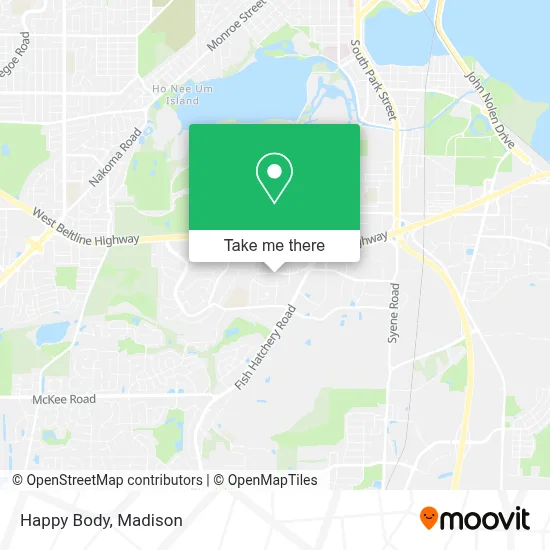 Happy Body map