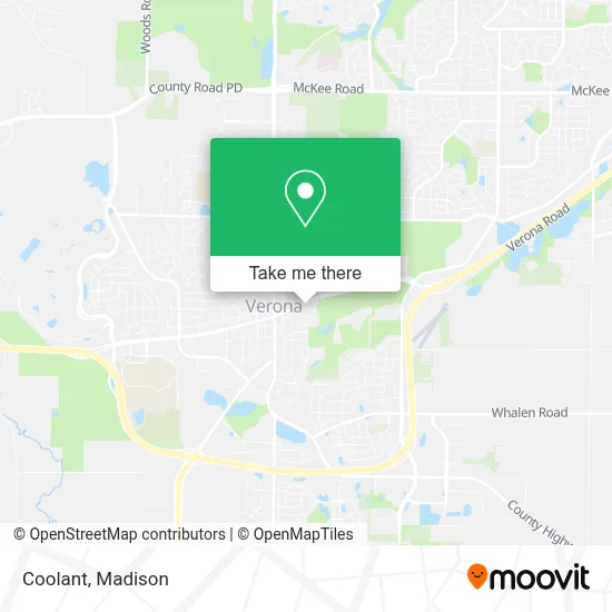 Coolant map