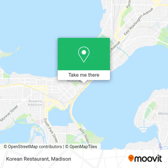 Korean Restaurant map