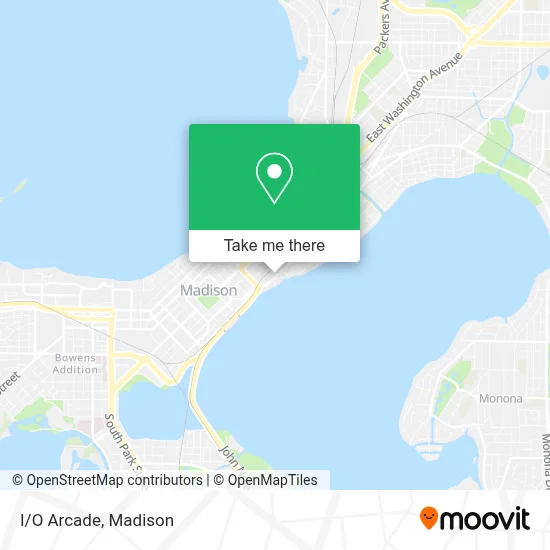 I/O Arcade map