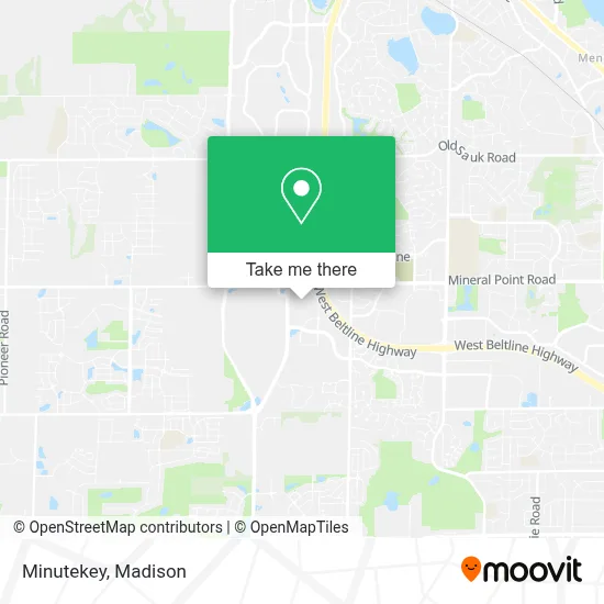 Minutekey map