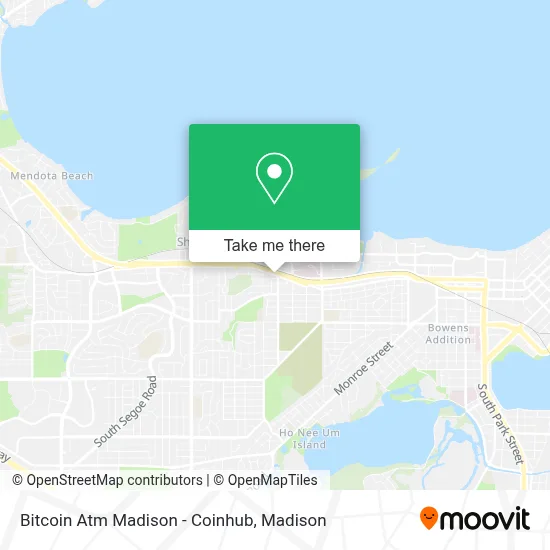 Bitcoin Atm Madison - Coinhub map