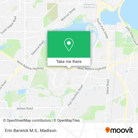 Erin Barwick M.S. map