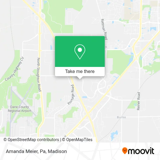 Amanda Meier, Pa map