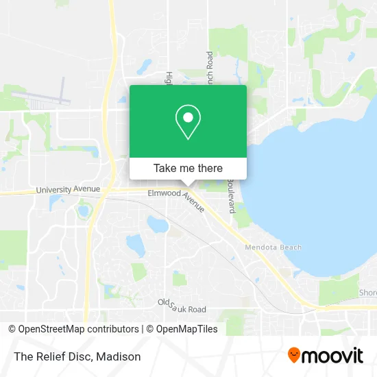 The Relief Disc map