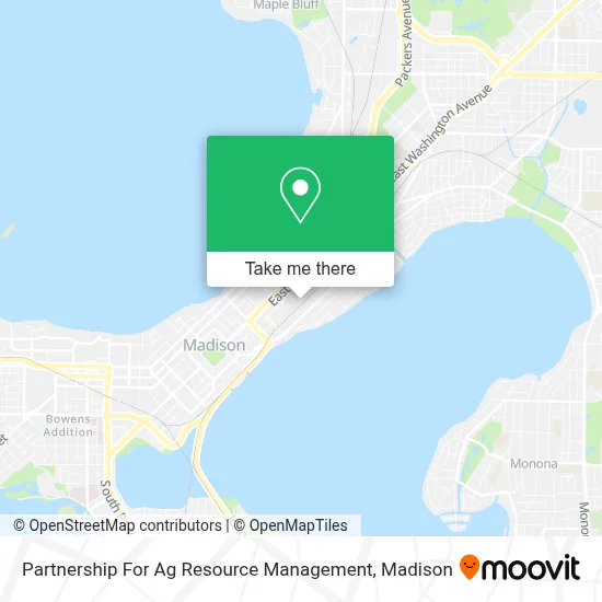 Mapa de Partnership For Ag Resource Management