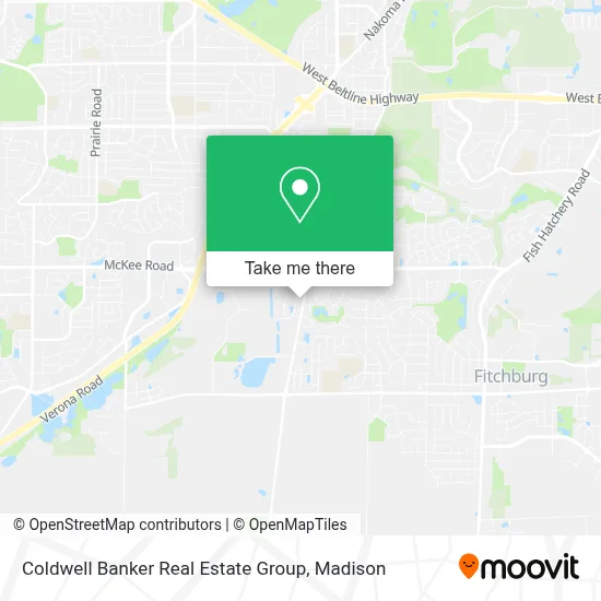 Coldwell Banker Real Estate Group map