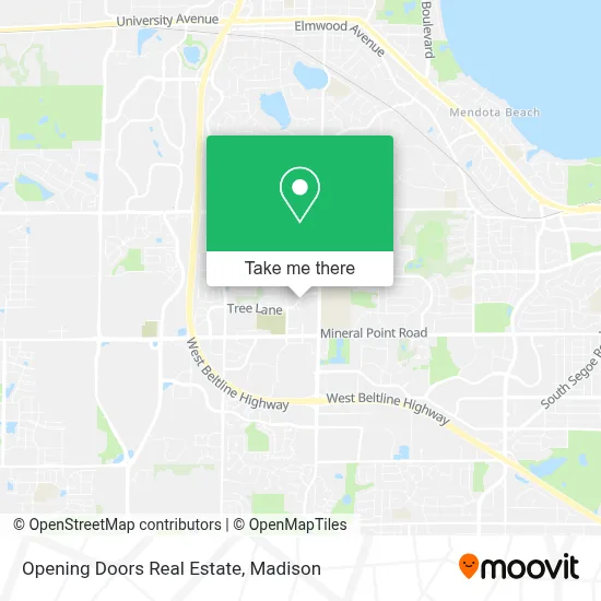Opening Doors Real Estate map