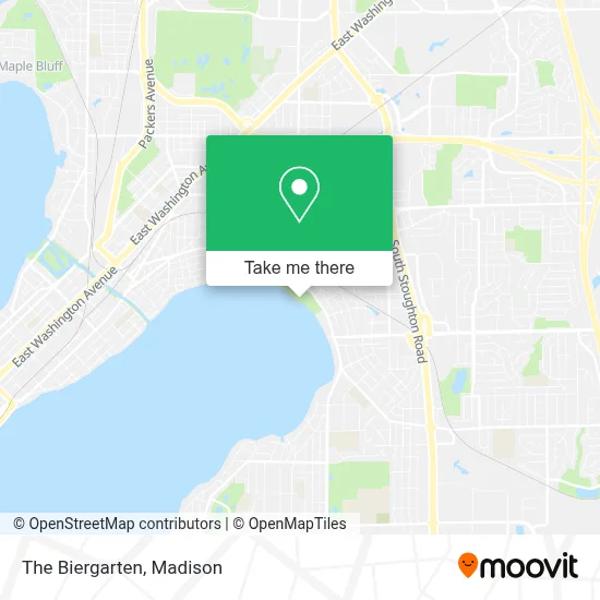 The Biergarten map