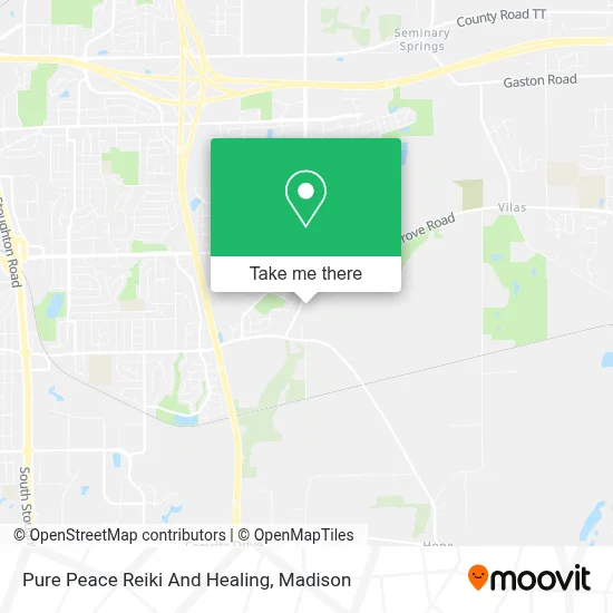 Pure Peace Reiki And Healing map