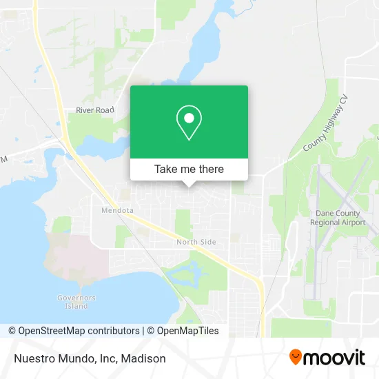 Nuestro Mundo, Inc map