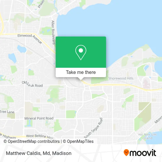 Matthew Caldis, Md map