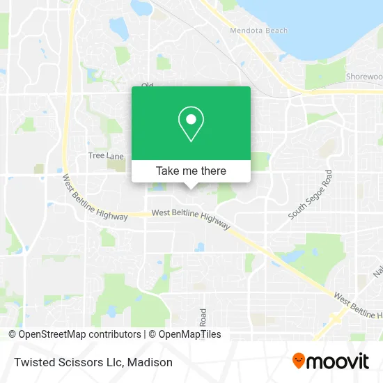 Twisted Scissors Llc map
