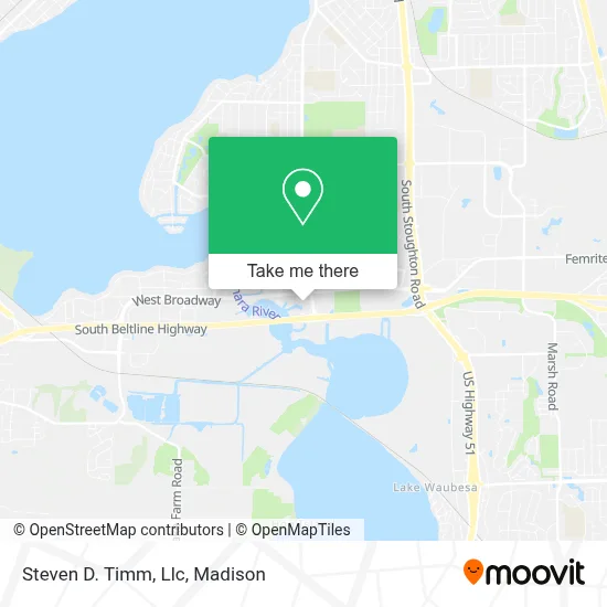 Steven D. Timm, Llc map