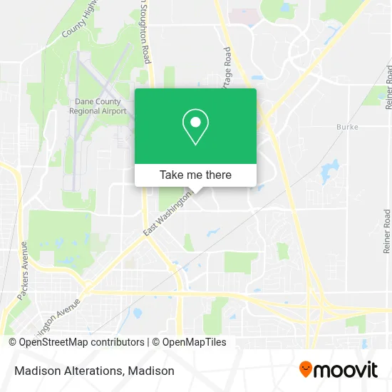 Madison Alterations map