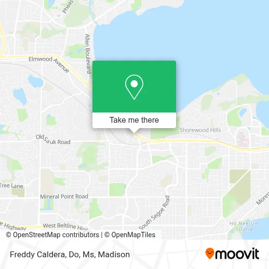 Freddy Caldera, Do, Ms map