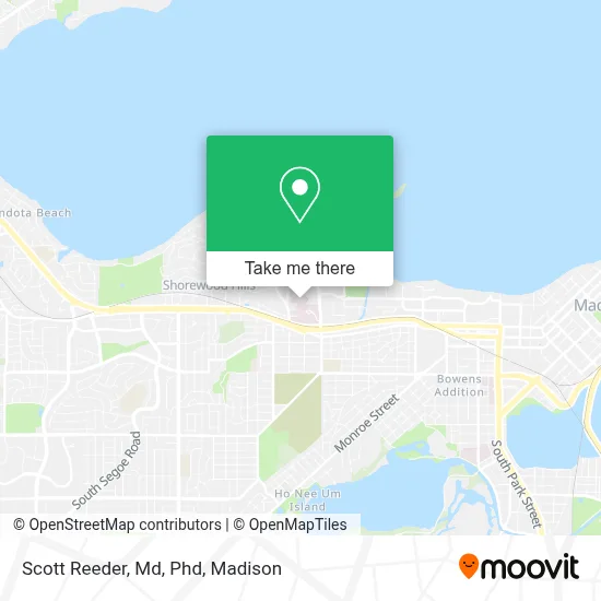 Scott Reeder, Md, Phd map