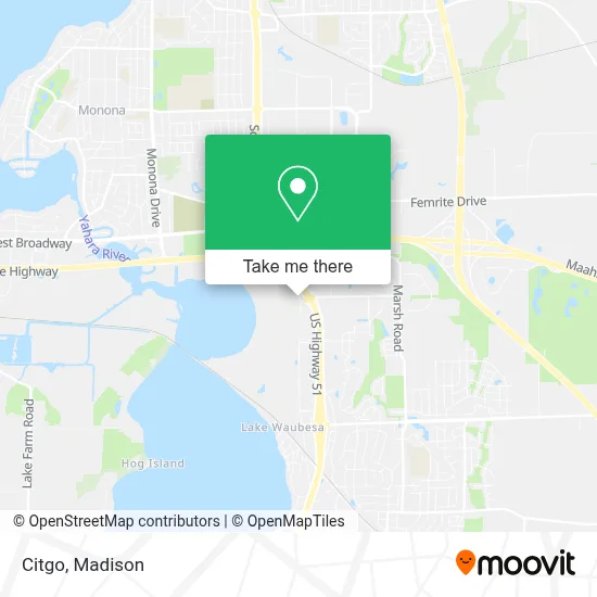Citgo map