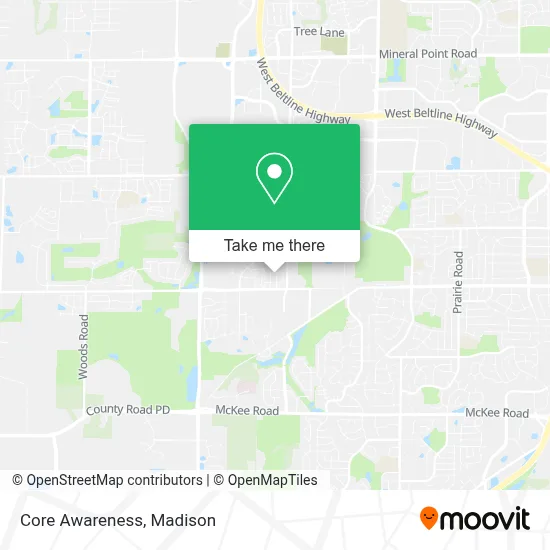 Core Awareness map