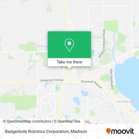 Badgerbots Robotics Corporation map