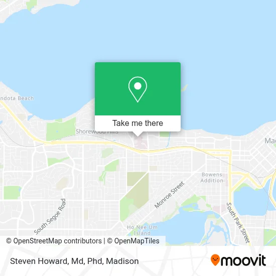 Steven Howard, Md, Phd map