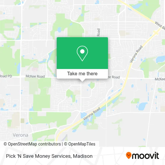 Pick 'N Save Money Services map