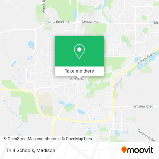 Tri 4 Schools map