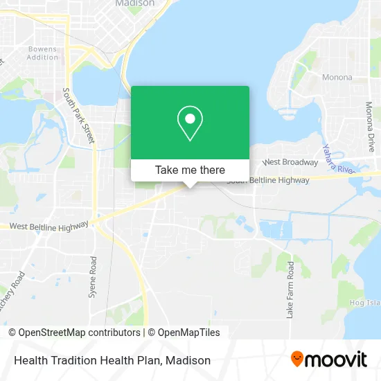 Health Tradition Health Plan map