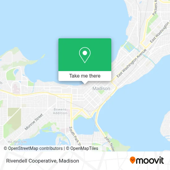 Rivendell Cooperative map