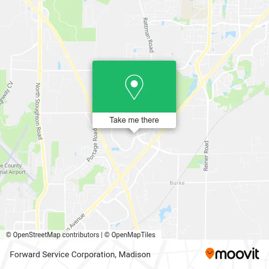 Forward Service Corporation map