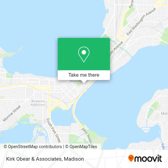 Kirk Obear & Associates map