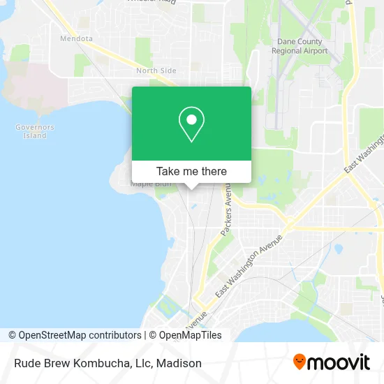 Rude Brew Kombucha, Llc map