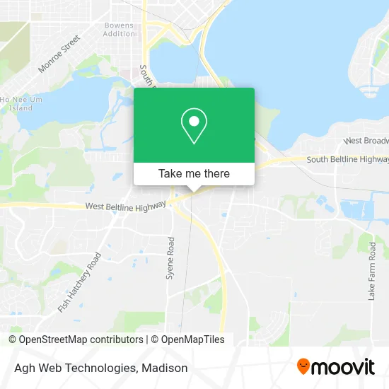 Agh Web Technologies map