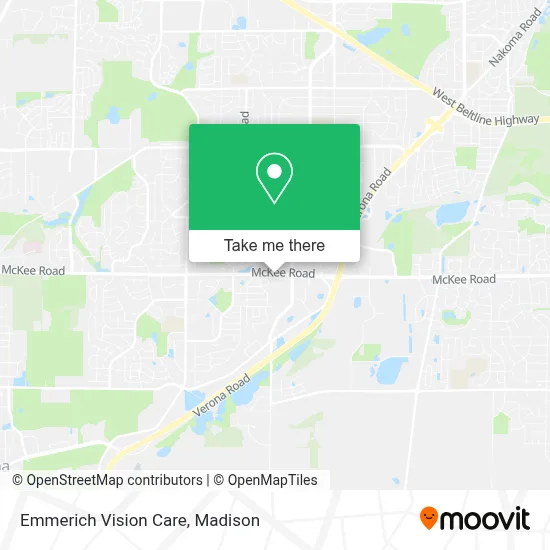 Emmerich Vision Care map