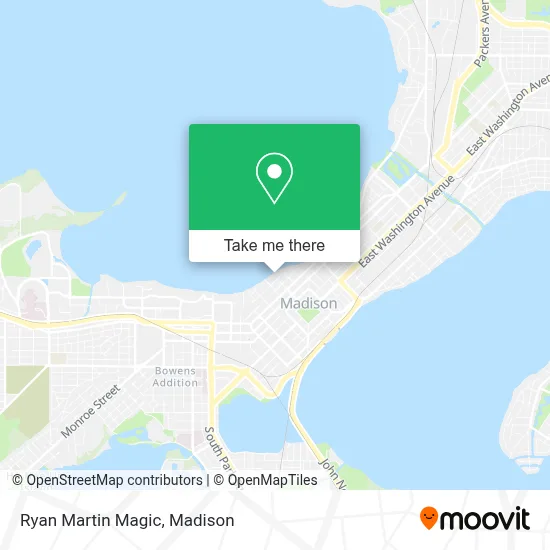 Ryan Martin Magic map