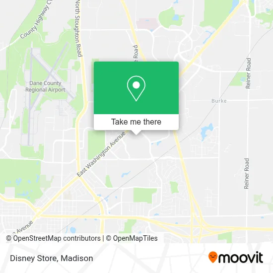 Disney Store map