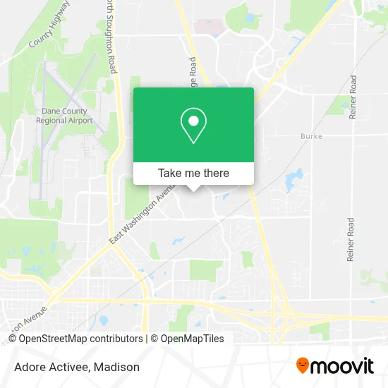 Adore Activee map