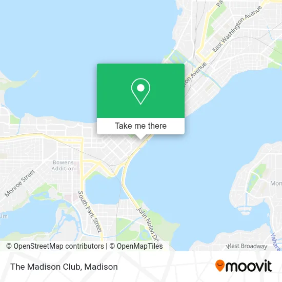 The Madison Club map