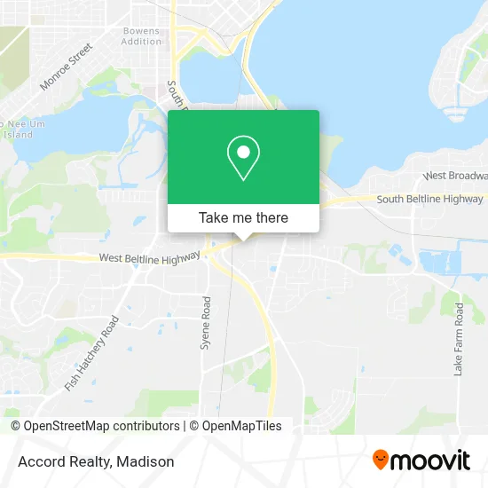 Accord Realty map
