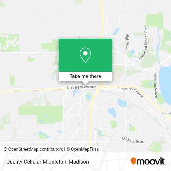 Quality Cellular Middleton map
