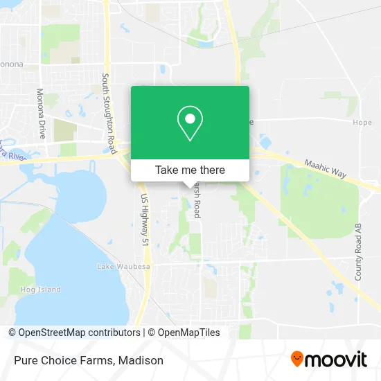 Pure Choice Farms map