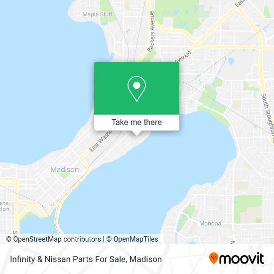 Infinity & Nissan Parts For Sale map